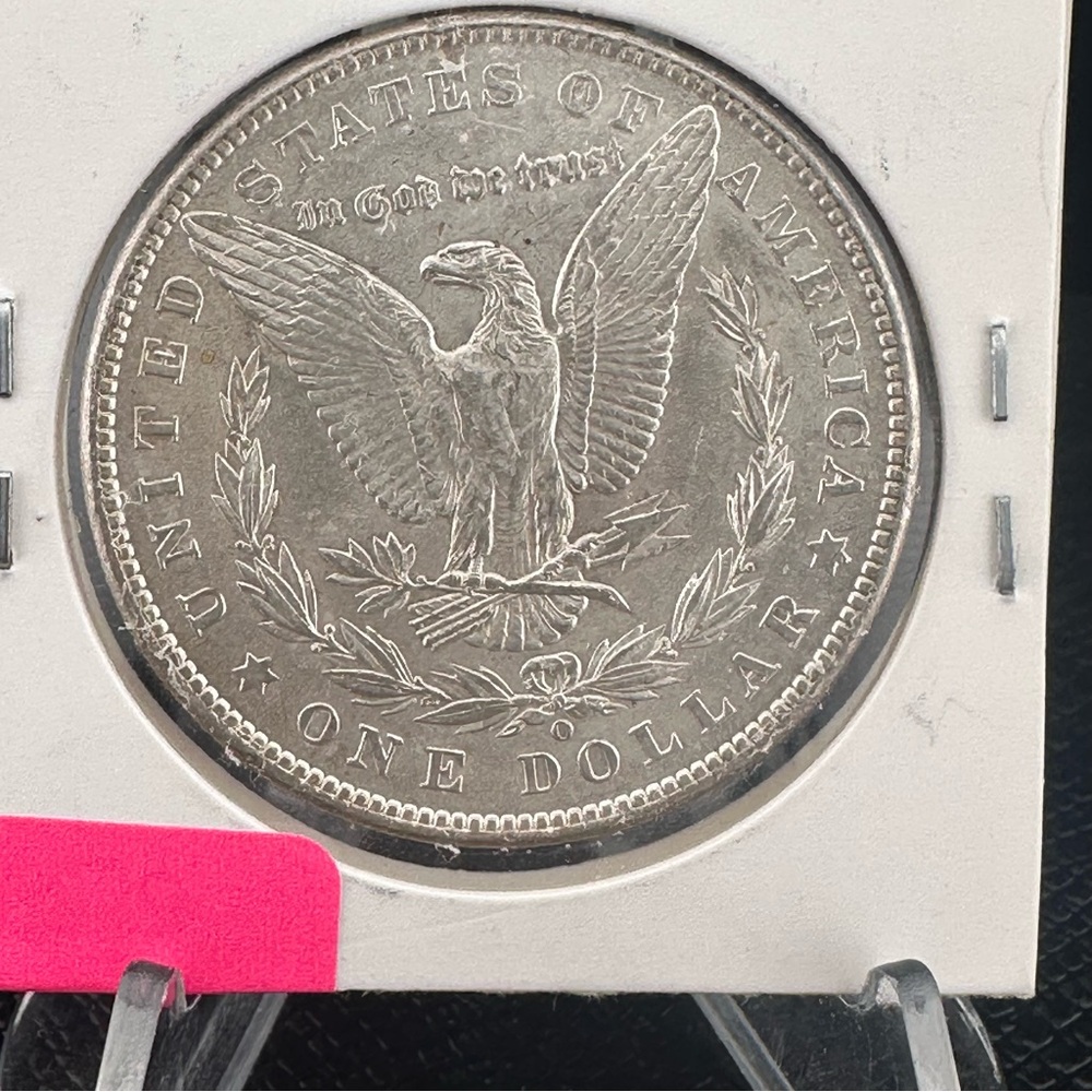 1901-O Morgan $1 Silver Dollar - Picture 2 of 4